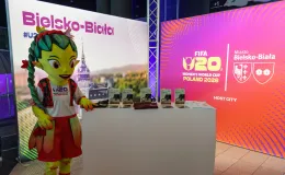 na zdjęciu stoisko miasta