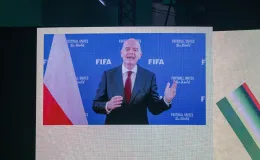 na zdjęciu uroczystość losowania