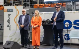 na zdjęciu osobo podczas Dni Zdrowia w hali