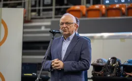 na zdjęciu osobo podczas Dni Zdrowia w hali