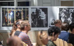 na zdjęciu osoby podczas konferencji