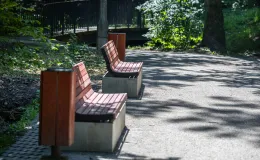 na zdjęciu park