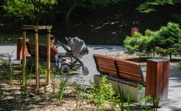 na zdjęciu park