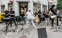 na zdjęciu muzycy