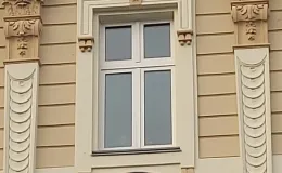 Kamienica przy 3 Maja 23 widok elewacji po remoncie.