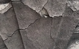Kamienica przy ul. Słowackiego 21 widoczne odparzone tynki.