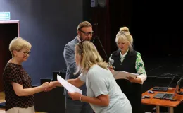 Na zdjęciu spotkanie w Akademii Seniora 