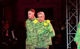 Na zdjęciu widowisko Carmen na ulicach Bielska-Białej 