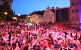 Na zdjęciu widowisko Carmen na ulicach Bielska-Białej 