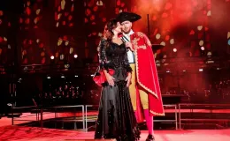 Na zdjęciu widowisko Carmen na ulicach Bielska-Białej 