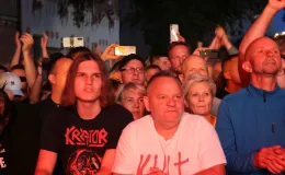 Na zdjęciu koncert zespołu KULT