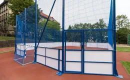 na zdjęciu nowe boisko