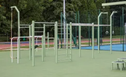 na zdjęciu nowe boisko
