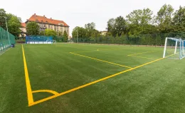 na zdjęciu nowe boisko