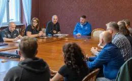 na zdjęciu służby podczas ćwiczeń