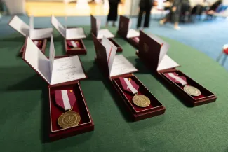 na zdjęciu osoby podczas jubileuszu