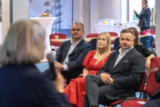na zdjęciu osoby podczas jubileuszu