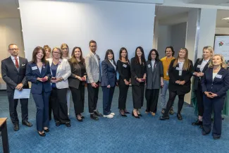 na zdjęciu osoby podczas jubileuszu