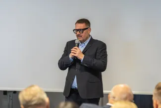 na zdjęciu osoby podczas jubileuszu