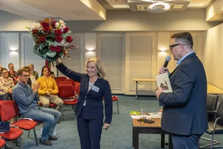 na zdjęciu osoby podczas jubileuszu