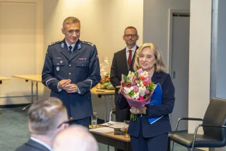 na zdjęciu osoby podczas jubileuszu