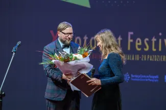 osoby podczas uroczystego otwarcia