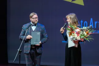osoby podczas uroczystego otwarcia