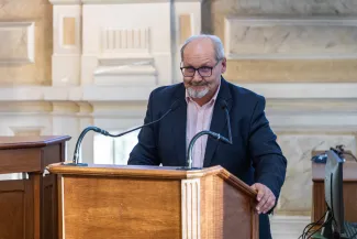 na zdjęciu stypendyści 