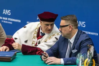 Na zdjęciu uczestnicy inauguracji