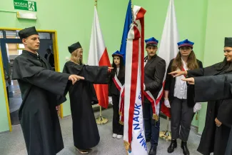 Na zdjęciu uczestnicy inauguracji