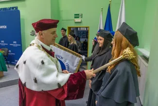 Na zdjęciu uczestnicy inauguracji