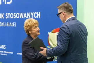 Na zdjęciu uczestnicy inauguracji