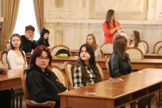  Na zdjęciu Regionalna Olimpiada Wiedzy o Zdrowiu Psychicznym