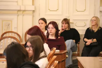  Na zdjęciu Regionalna Olimpiada Wiedzy o Zdrowiu Psychicznym