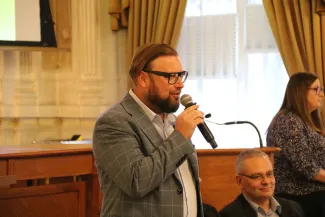  Na zdjęciu Regionalna Olimpiada Wiedzy o Zdrowiu Psychicznym