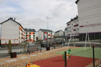 Otwarcie osiedla przy ul Wapiennej i Solskiego w Bielsku-Białej 