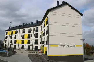 Otwarcie osiedla przy ul Wapiennej i Solskiego w Bielsku-Białej 