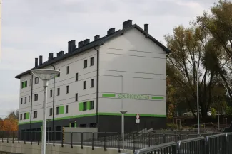 Otwarcie osiedla przy ul Wapiennej i Solskiego w Bielsku-Białej 