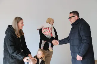 Otwarcie osiedla przy ul Wapiennej i Solskiego w Bielsku-Białej 