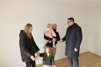 Otwarcie osiedla przy ul Wapiennej i Solskiego w Bielsku-Białej 