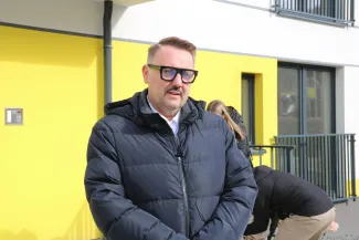 Otwarcie osiedla przy ul Wapiennej i Solskiego w Bielsku-Białej 