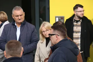 Otwarcie osiedla przy ul Wapiennej i Solskiego w Bielsku-Białej 