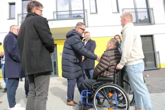 Otwarcie osiedla przy ul Wapiennej i Solskiego w Bielsku-Białej 