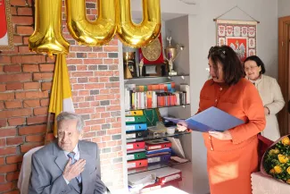 100 lat Józefa Adamek 