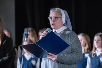 na zdjęciu osoby podczas jubileuszu