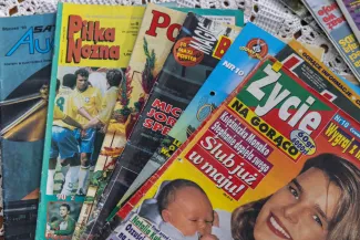 na zdjęciu eksponaty w muzeum