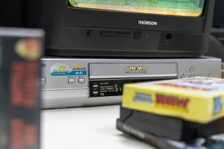 na zdjęciu eksponaty w muzeum