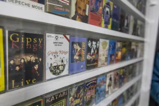 na zdjęciu eksponaty w muzeum