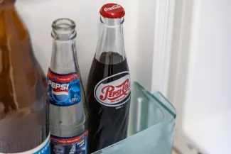 na zdjęciu eksponaty w muzeum