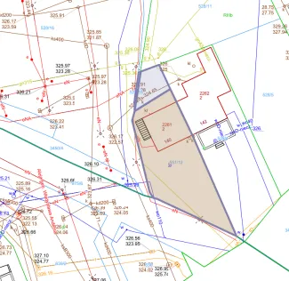 Mapa terenu z naniesionym uzbrojeniem